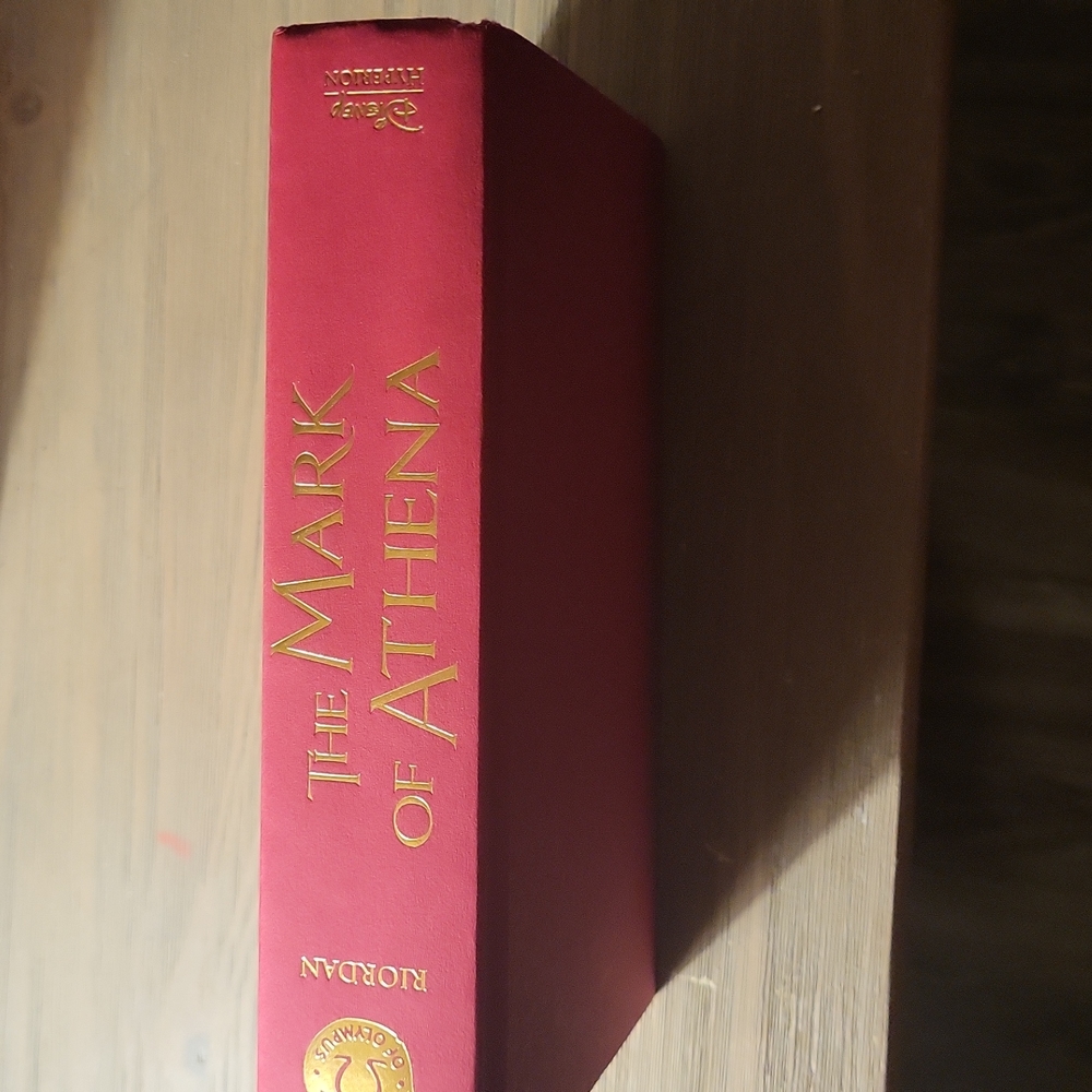 The Heros of Olympus: The Mark of Athena novel
